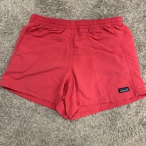 Patagonia Women's Baggies Shorts Worn Wear Reef Pink Size Small Style 57058